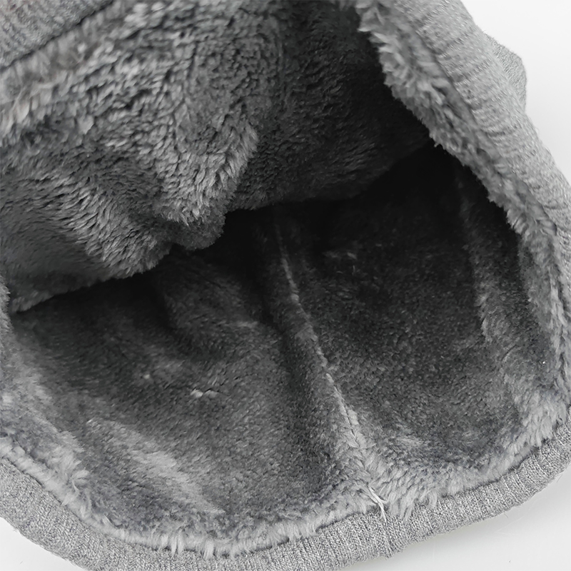 鸽护 针织帽 GH179QDK-深灰色 顶高清大图