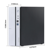 联想（Lenovo）天逸510S 带21.5英寸家用办公商务游戏台式机电脑主机（Intel i3-8100 8G 1TB+128GB 集显 三年上门 有线键鼠）