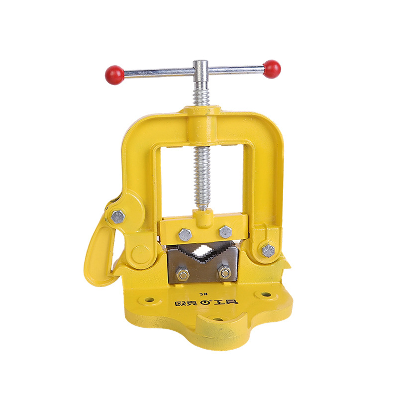 欧克(Ouke)重型管子台虎钳压力钳 3#OK-3125高清大图