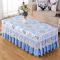 客厅茶几桌布餐桌台布床头柜防尘罩子蕾丝多用盖巾布艺茶几套欧式|金如意加腰美人沙款 140*70*40cm