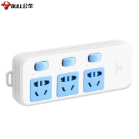 公牛 314(S) (新国标)无线拖线板插线板袋装 单只装