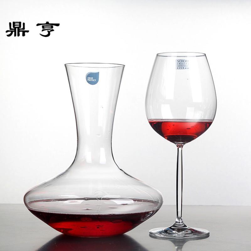 鼎亨德国原装进口SCHOTT水晶玻璃红酒盛酒器 醒酒分酒壶