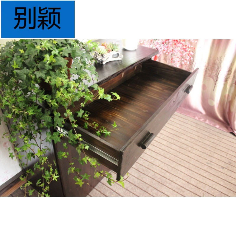 别颖特价户外庭院碳化防腐木家具/鞋柜/柜子/储物柜/电视柜餐柜玄关柜