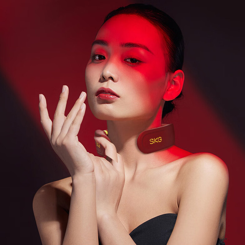 SKG 4330颈部按摩仪红色高清大图