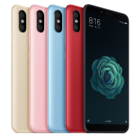 小米（mi）小米6X 全网通 6GB+64GB 曜石黑 移动联通电信4G手机 双卡双待 智能手机