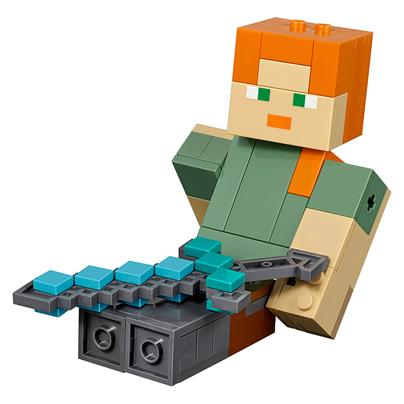 lego乐高 minecraft乐高®我的世界®主角人仔亚历克斯21149报价_