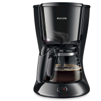 飞利浦（PHILIPS） 咖啡机 家用智能全自动美式滴漏式咖啡壶 HD7431/20可煮茶迷你型黑色