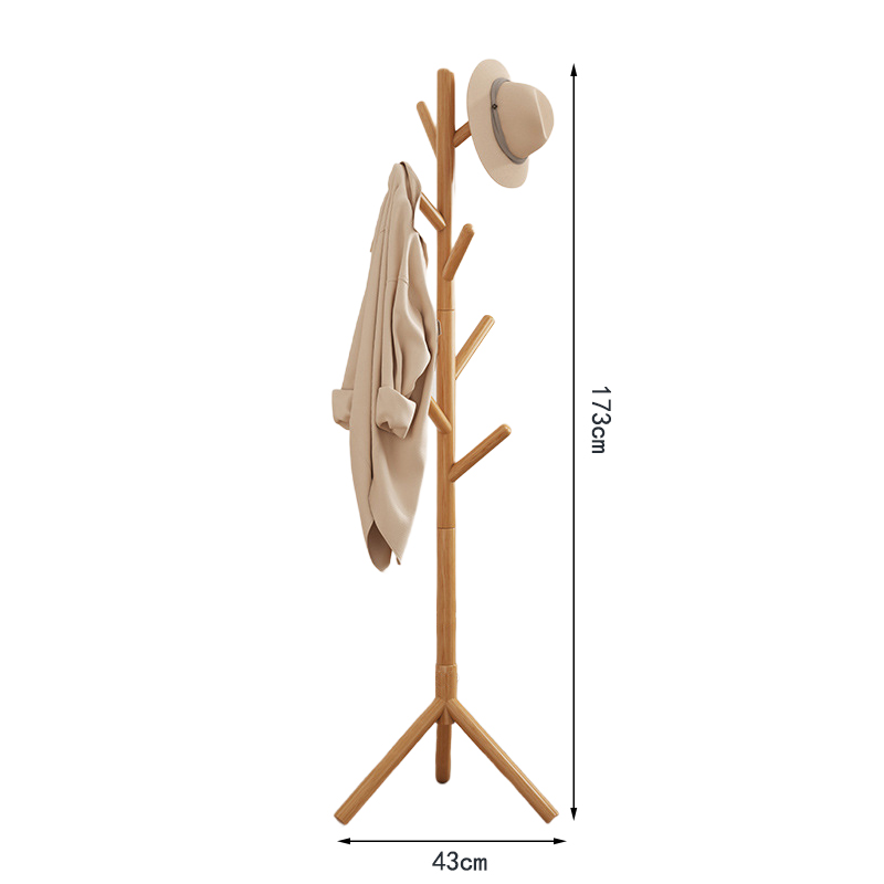 豫龙都 衣帽架三脚款个
