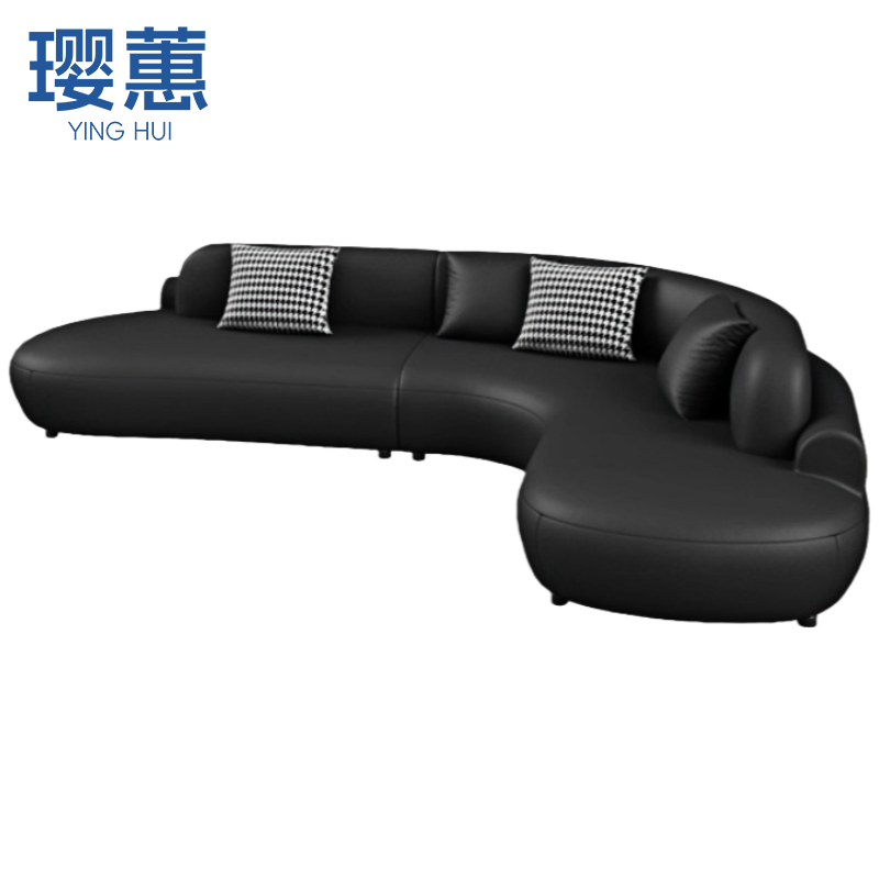 璎蕙 弧形 沙发2.4m 张高清大图