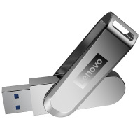 联想小新U盘X3 USB3.1高速闪存盘256G金属旋转车载优盘正版商务U盘