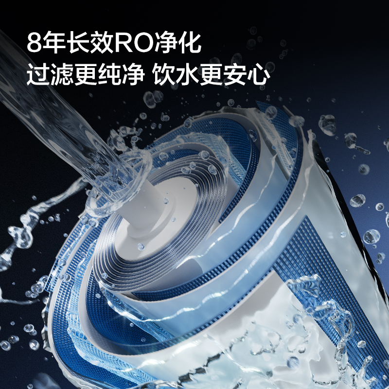 海尔(Haier)净水设备鲜活水ProMax小红花家用净水器瞬时1400G高流速直饮机 8年进口膜母婴直饮高清大图