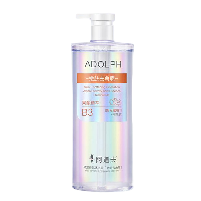 阿道夫果漾香氛沐浴露(嫩肤去角质)400ml
