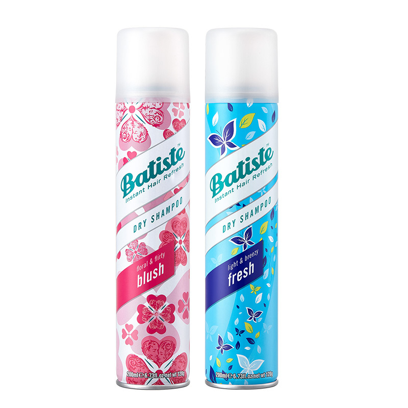 碧缇丝 batiste 干洗喷雾 清爽飘逸200ml+迷人花香200ml