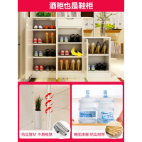 尋木匠鞋柜口隔断客厅现代简约厅柜双面酒柜大容量鞋家用一体玄关柜