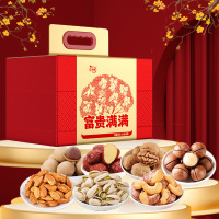 吕小脆 富贵满满坚果礼盒 1206g/盒