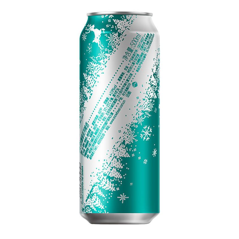 雪花啤酒snowbeer马尔斯绿8度500ml12听整箱装