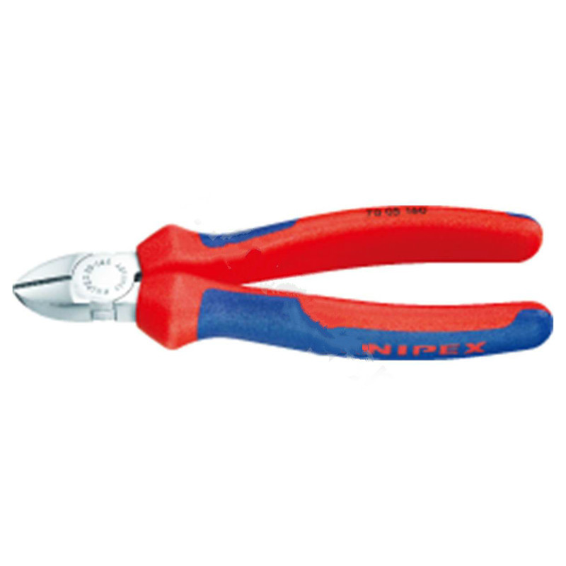 凯尼派克 KNIPEX 70 02 140140mm 斜口钳(抛光头部 双色双重材料手柄)