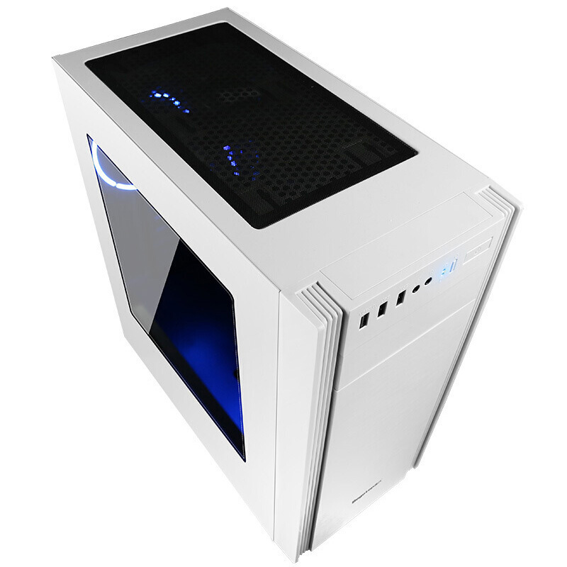 雷诺塔 AMD锐龙Ryzen 5 2400G/4G/120G办公家用台式游戏电脑主机DIY组装机自营主机