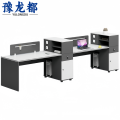 豫龙都屏 风办公桌 双人 张