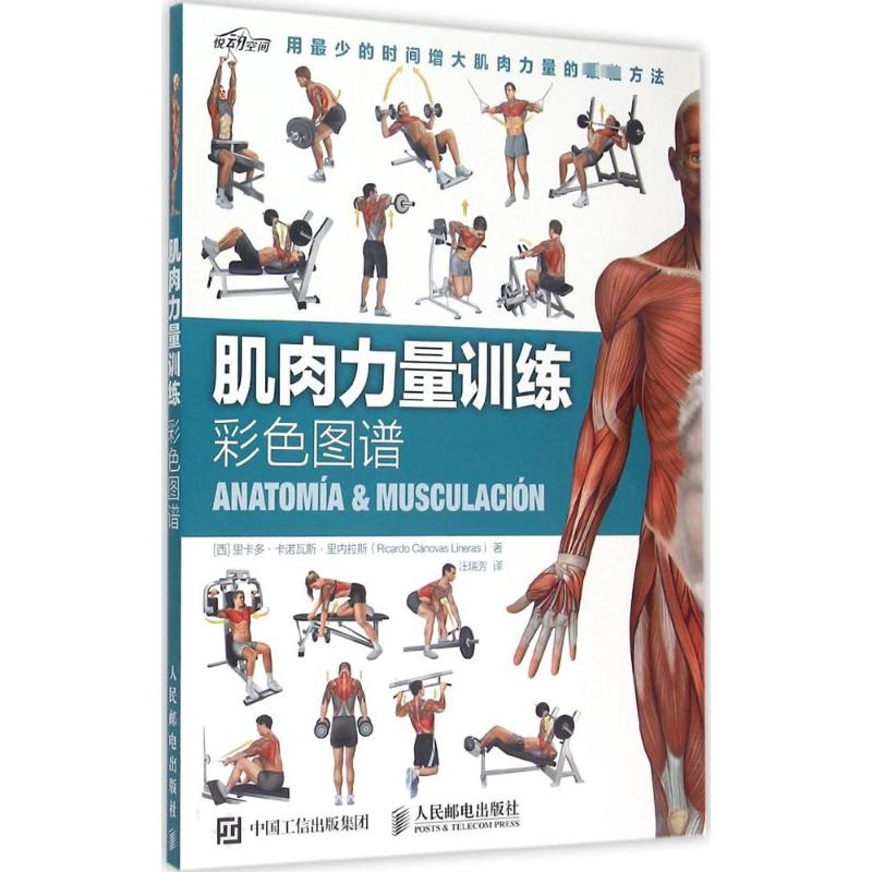 【M】肌肉力量训练彩色图谱-9787115392206