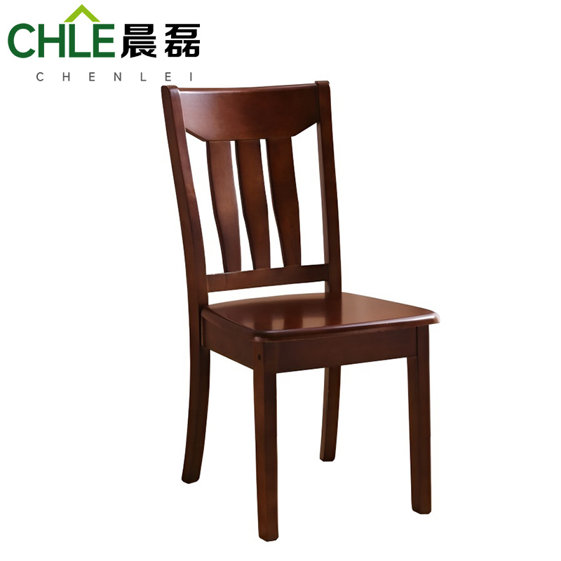 晨磊 餐椅 胡桃色 把高清大图