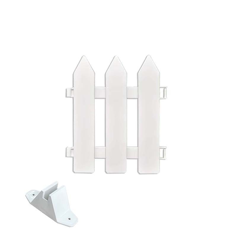 安虎 pvc草坪护栏 底座款17*20cm(尖头) 件高清大图