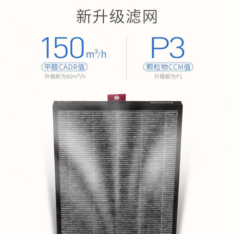 霍尼韦尔(Honeywell)空气净化器21-36㎡适用 CADR值305除甲醛除霾除异味KJ305F-PAC1101G