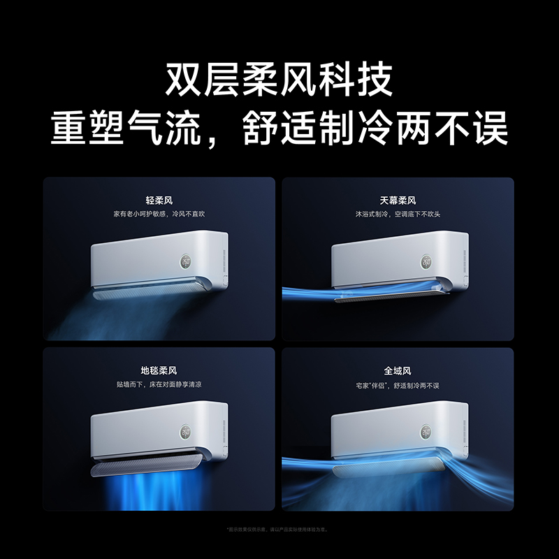 米家小米空调35GW-NA20/M1A1(W) 1.5匹健康风pro超一级能效变频冷暖空调挂机[2025新款]高清大图