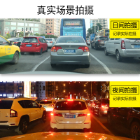 雷萨LESA 7寸触摸屏通用后视镜电子狗行车记录仪前后双录倒车影像1080P夜视170°【电子狗】【双镜头】【32G卡】