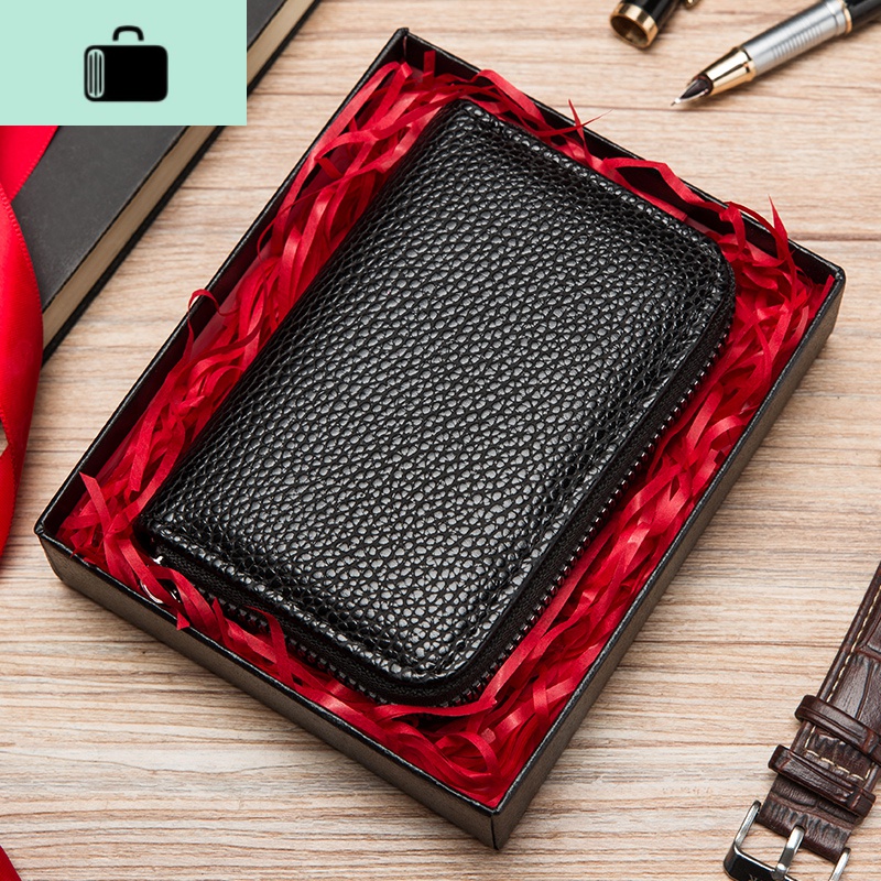 小钱包零钱包 多层卡包男士防消磁防盗刷卡套女式超薄小巧卡夹NEW LAKE高清大图