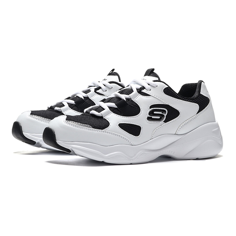 斯凯奇 Skechers D’LITES系列 熊猫鞋 女子休闲鞋 88888364-WBK