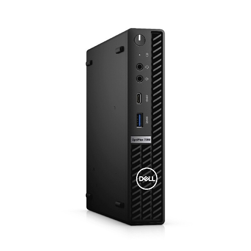 戴尔dell全新 OptiPlex 7090MFF 商用办公旗舰微型mini迷你小主机台式电脑整机(i5-11500T 8G 256G SSD WIFI蓝牙 全国联保 三年上门)