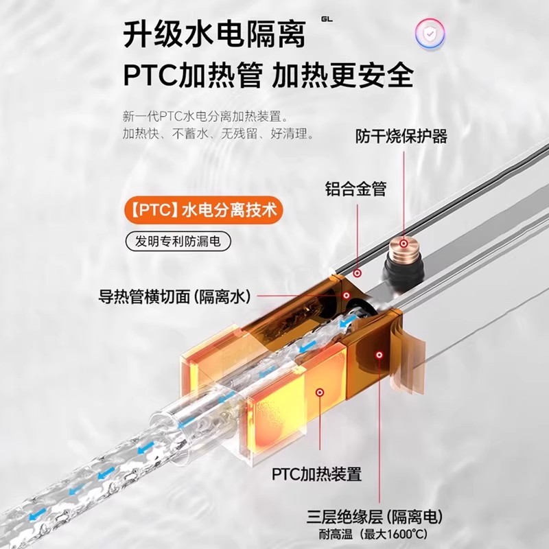 泰昌足浴盆家用电动泡脚桶加热恒温全自动按摩过小腿高深桶洗脚盆舒适加高加深加宽高清大图