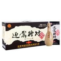 迎驾贡酒 42度迎驾糟坊450mLx4瓶整箱装老酒浓香型粮食酒国产酒