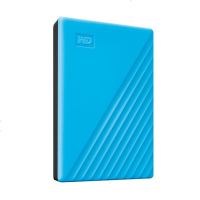 西部数据(WD)5TB USB3.0移动硬盘My Passport随行版 2.5英寸 蓝色(密码保护 自动备份)3年质保