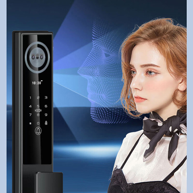 智小哥Z5人脸识别远程可视对讲电子锁家用门锁