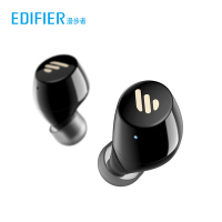 EDIFIER/漫步者 TWS1蓝牙耳机双耳真无线入耳式隐形5.0运动跑步小型华为安卓通用 黑色