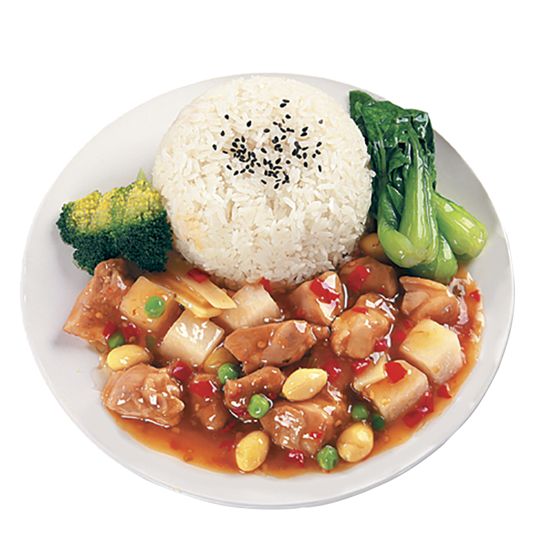 剁椒鸡腿肉料理包200g10袋方便速食商用外卖冷冻盖浇饭快餐