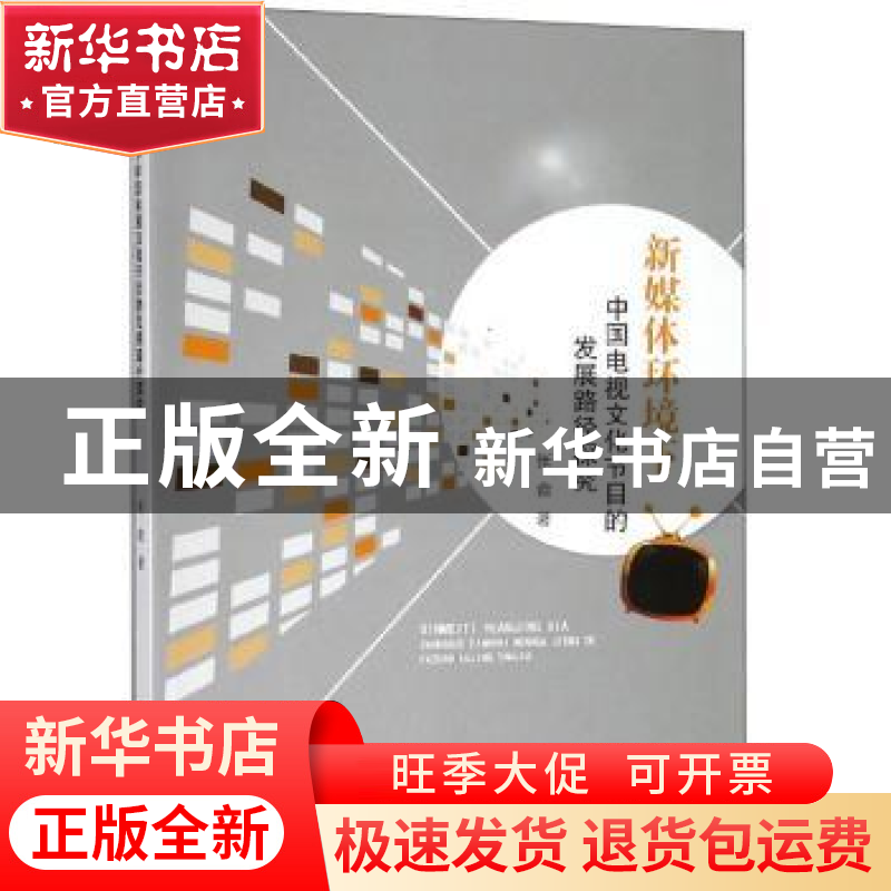 正版 新媒体环境下中国电视文化节目的发展路径探究 张含 东北师高清大图