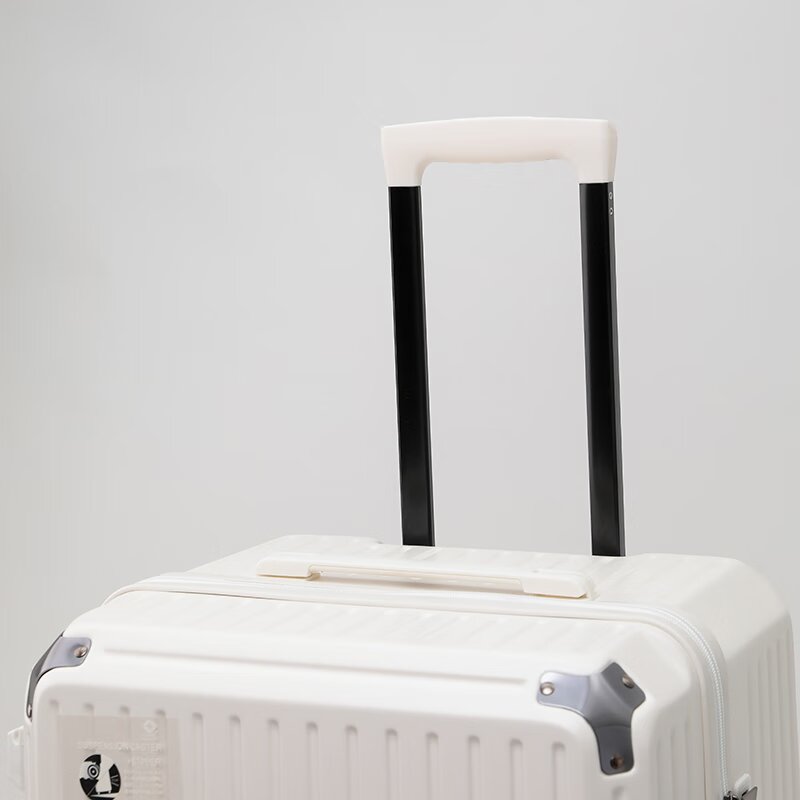 途帮(TOBOOG)拉链旅行箱行李箱登机箱拉杆箱2110 22寸白色高清大图