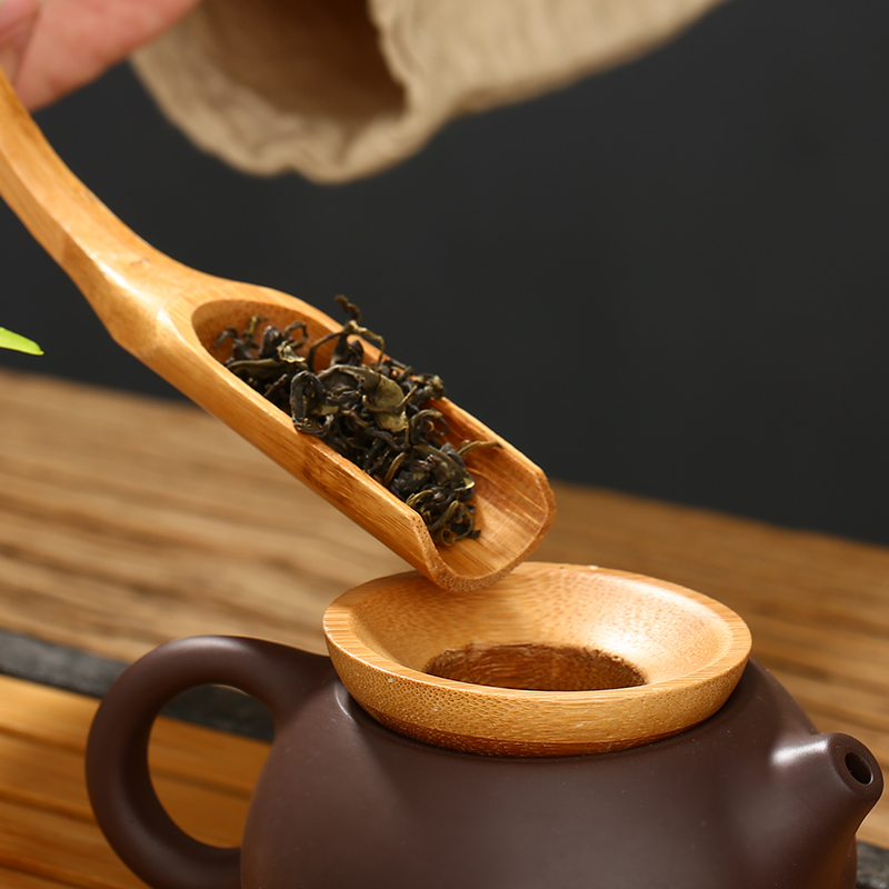 常生源 茶具 茶道六君子 紫砂茶宠 彩砂陶笔筒 盆栽 家居摆件 祝你平安茶道