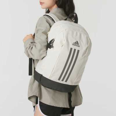 Adidas阿迪达斯男女包新款背包运动包休闲包双肩包书包IP9774 ZP IX3178/象牙白