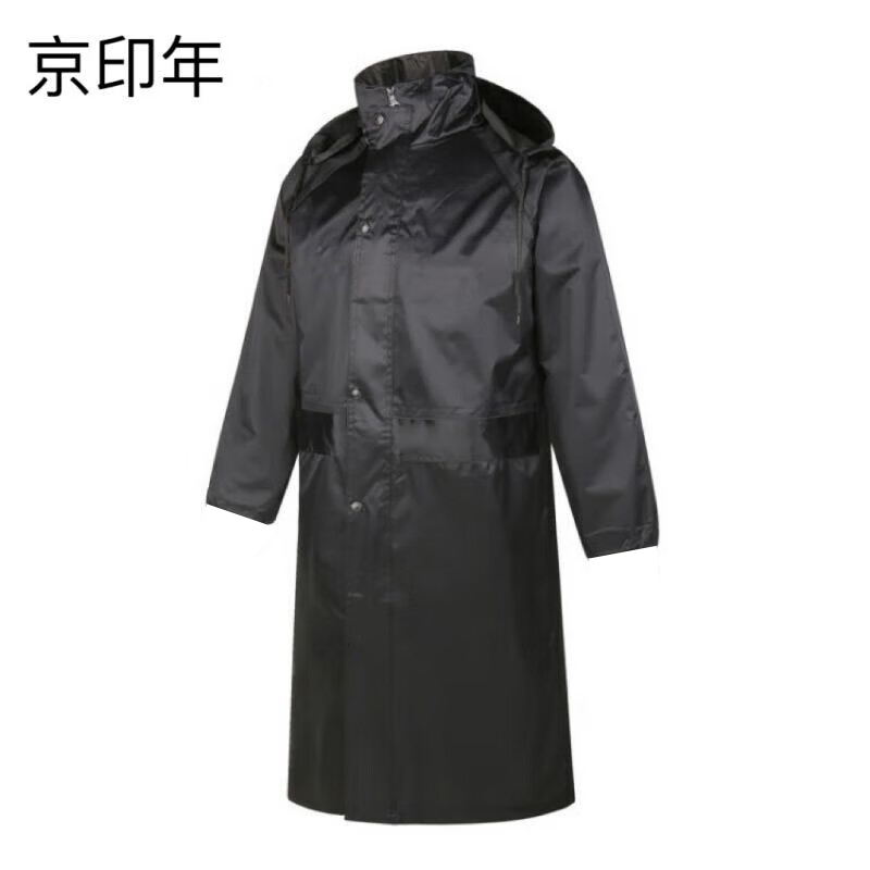 京印年 JYN-15S 连体式 雨衣 (计价单位:件) 黑色高清大图