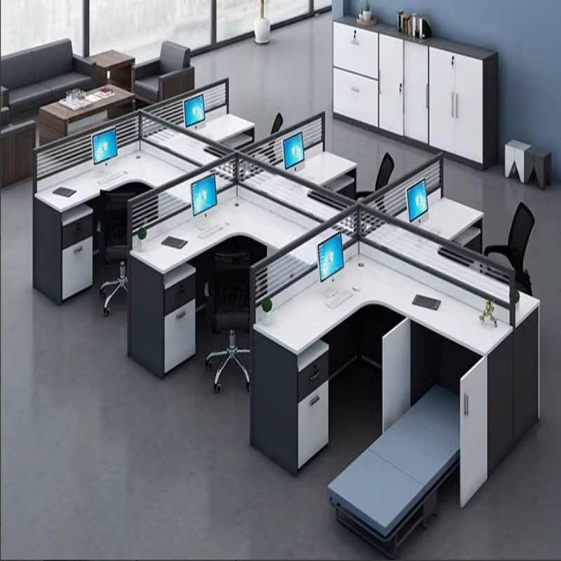 乐非凡办公家具定制屏风办公桌