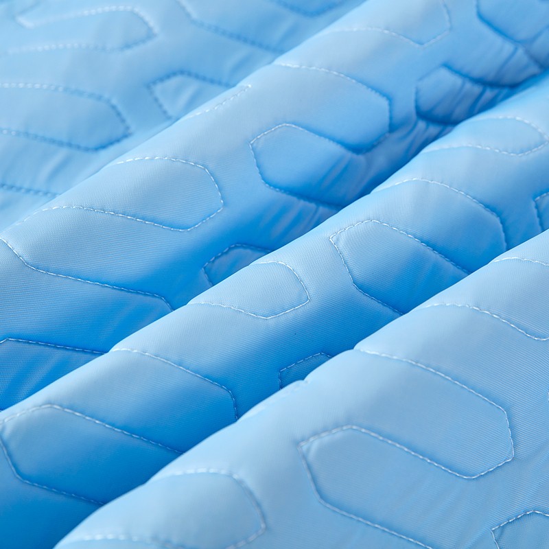 洁丽雅乳胶凉席三件套-天蓝-JLYLX005高清大图