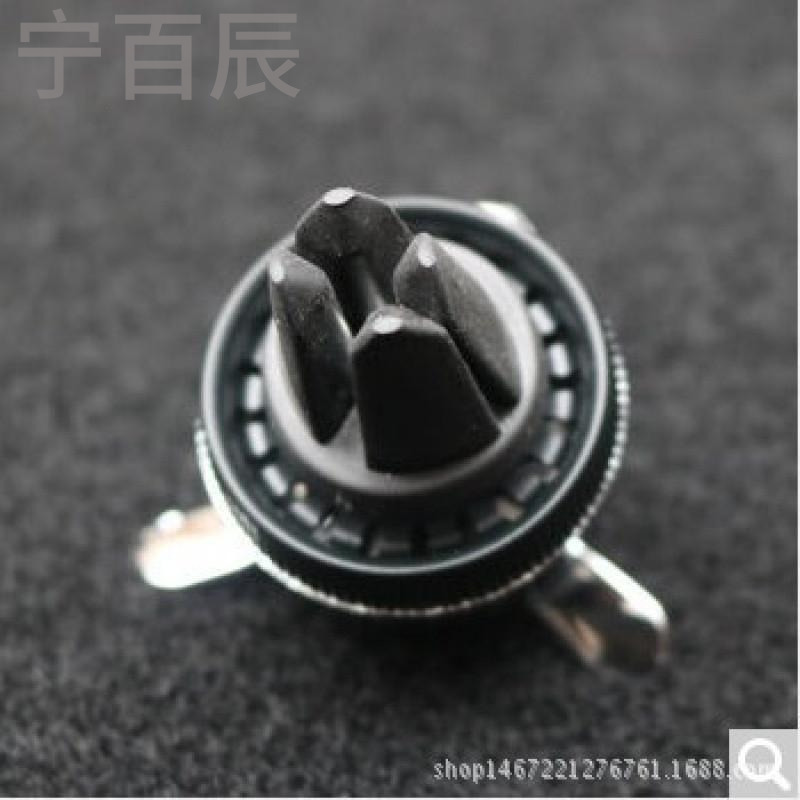 宁百辰空军二号汽车风口香水 内饰香薰空出风口香薰 旋转 车标出风口