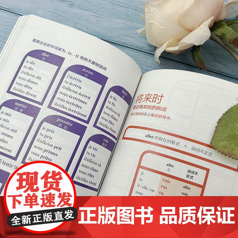 图解法语语法 穆里埃尔·里斯特编 法语语法图解系列情景式法语图解法语语法入门自学参考资料书 上海外语教育出版社97875高清大图