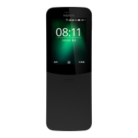 【原封】诺基亚(NOKIA诺基亚8110 （国行版） 4GB+512M 黑色 移动/联通4G 学生/老人/商务备用机双卡双待 摄像1500毫安长待机支持收音机娱乐功