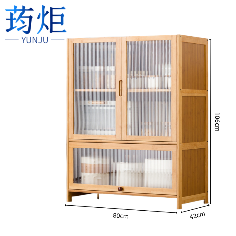 荺炬碗柜 80*42*106cm台