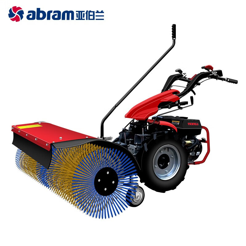 亚伯兰ABRAM-110SX-Q3 92#燃油款 420CC马力扫雪机小区物业道路除雪车燃油扫雪车 (配滚刷+抛雪)高清大图